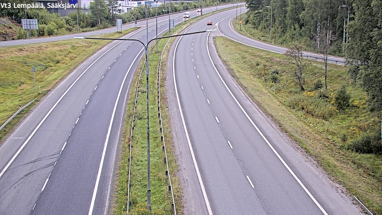 Weather Camera Image Road 3 Lempäälä, Sääksjärvi, Lempäälä, Pirkanmaa