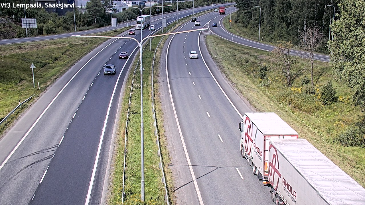 Kelikamerat Kuva Tie 3 Lempäälä, Sääksjärvi, Lempäälä, Pirkanmaa