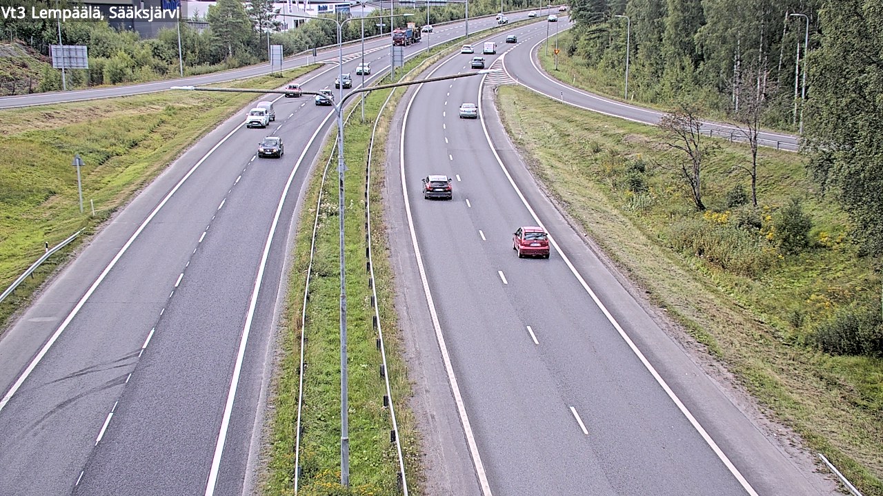 Kelikamerat Kuva Tie 3 Lempäälä, Sääksjärvi, Lempäälä, Pirkanmaa