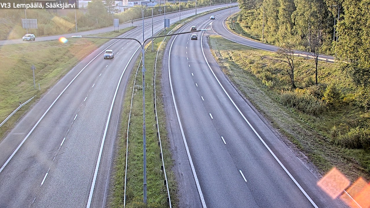 Kelikamerat Kuva Tie 3 Lempäälä, Sääksjärvi, Lempäälä, Pirkanmaa