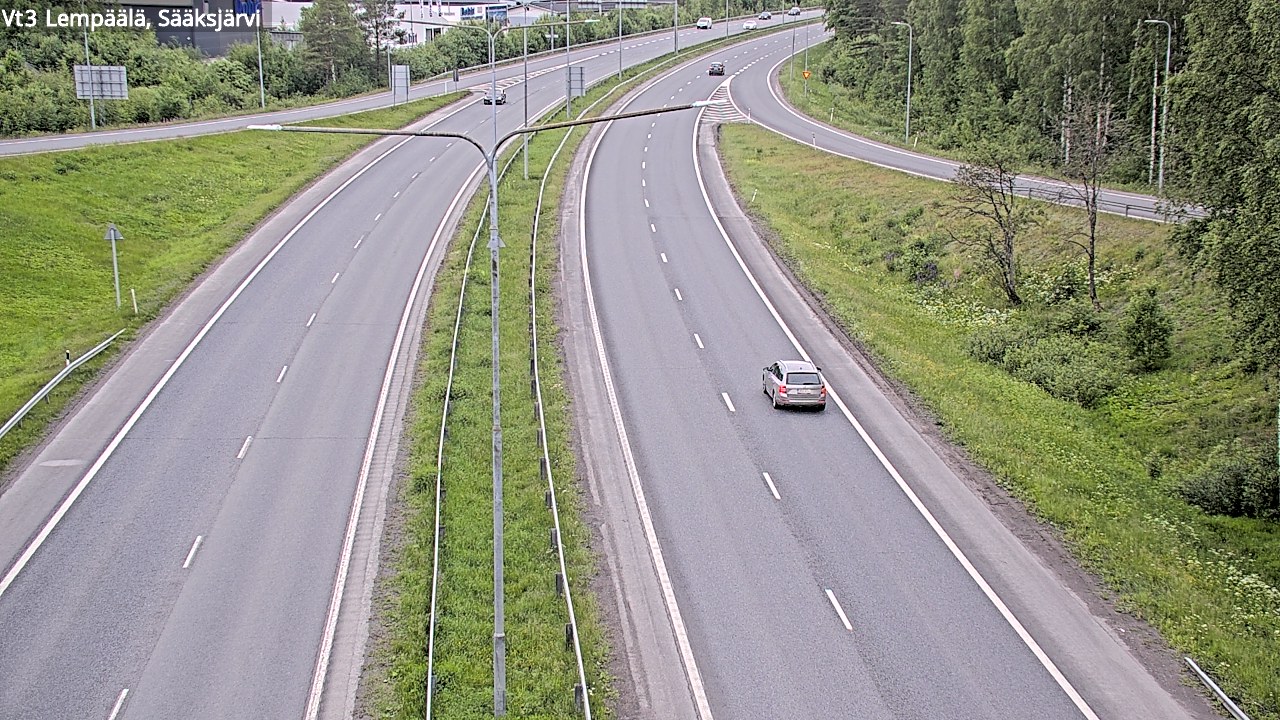 Kelikamerat Kuva Tie 3 Lempäälä, Sääksjärvi, Lempäälä, Pirkanmaa