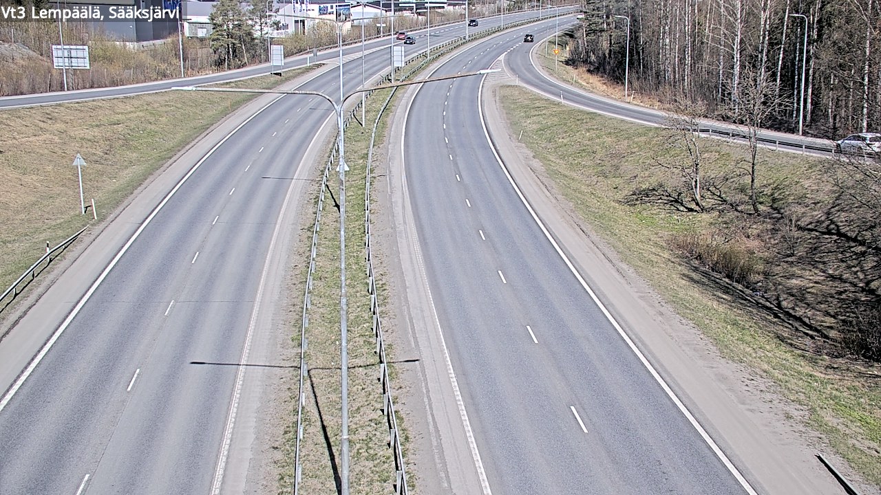 Kelikamerat Kuva Tie 3 Lempäälä, Sääksjärvi, Lempäälä, Pirkanmaa