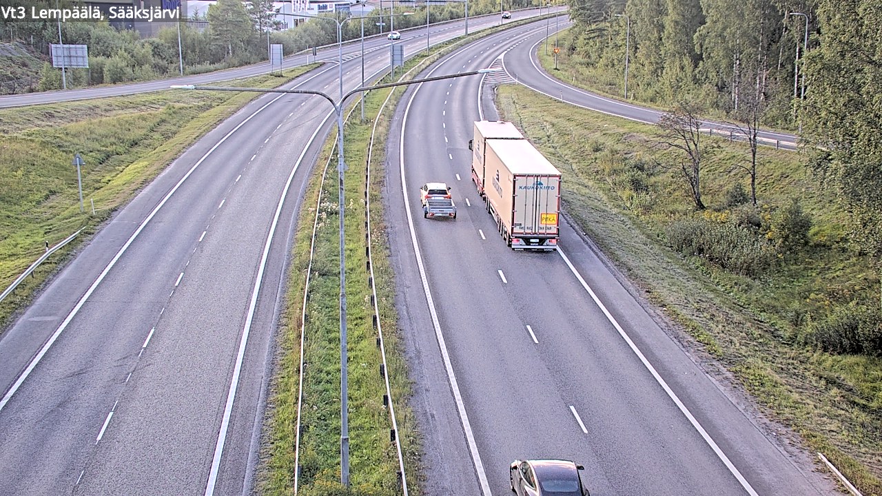 Kelikamerat Kuva Tie 3 Lempäälä, Sääksjärvi, Lempäälä, Pirkanmaa