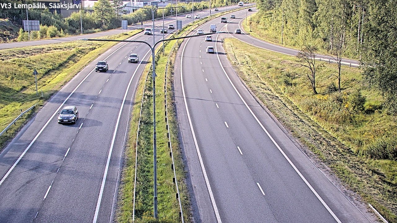 Kelikamerat Kuva Tie 3 Lempäälä, Sääksjärvi, Lempäälä, Pirkanmaa