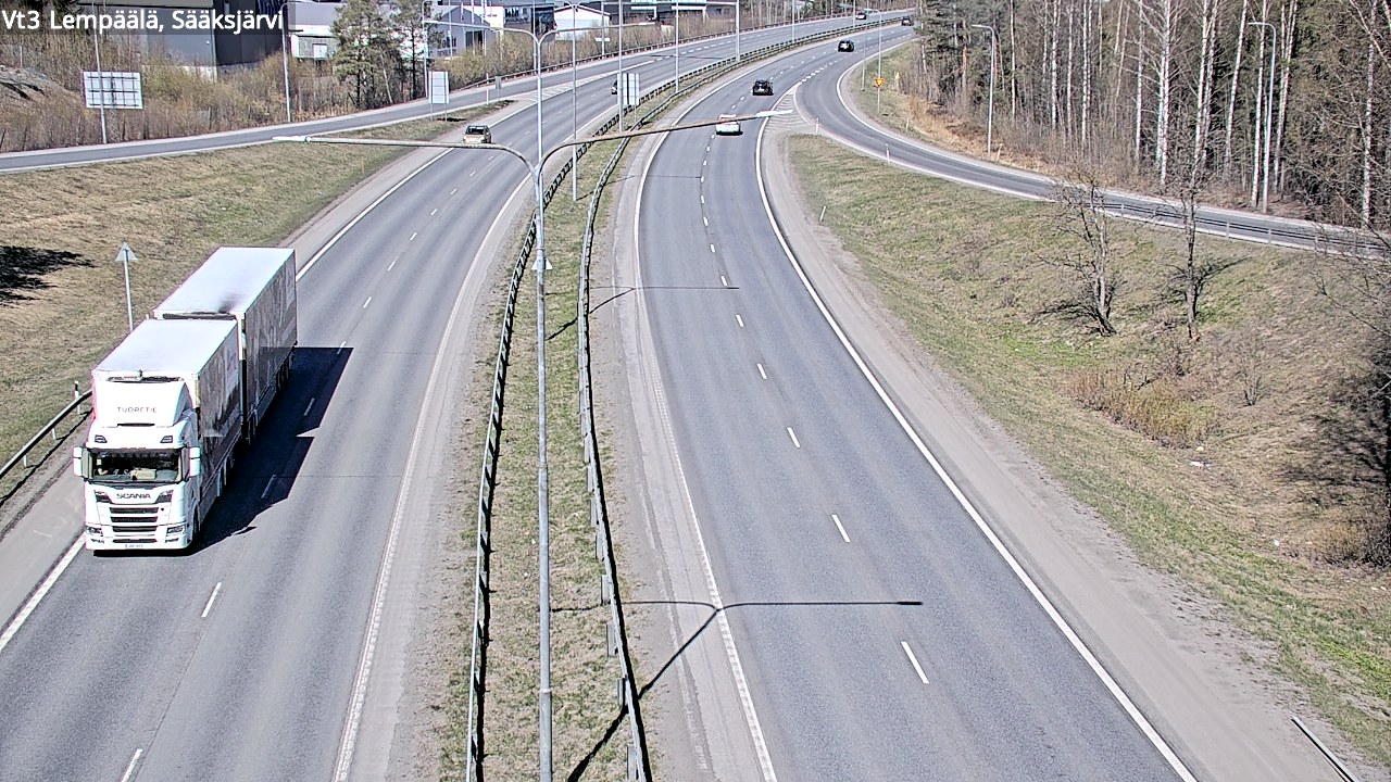 Kelikamerat Kuva Tie 3 Lempäälä, Sääksjärvi, Lempäälä, Pirkanmaa
