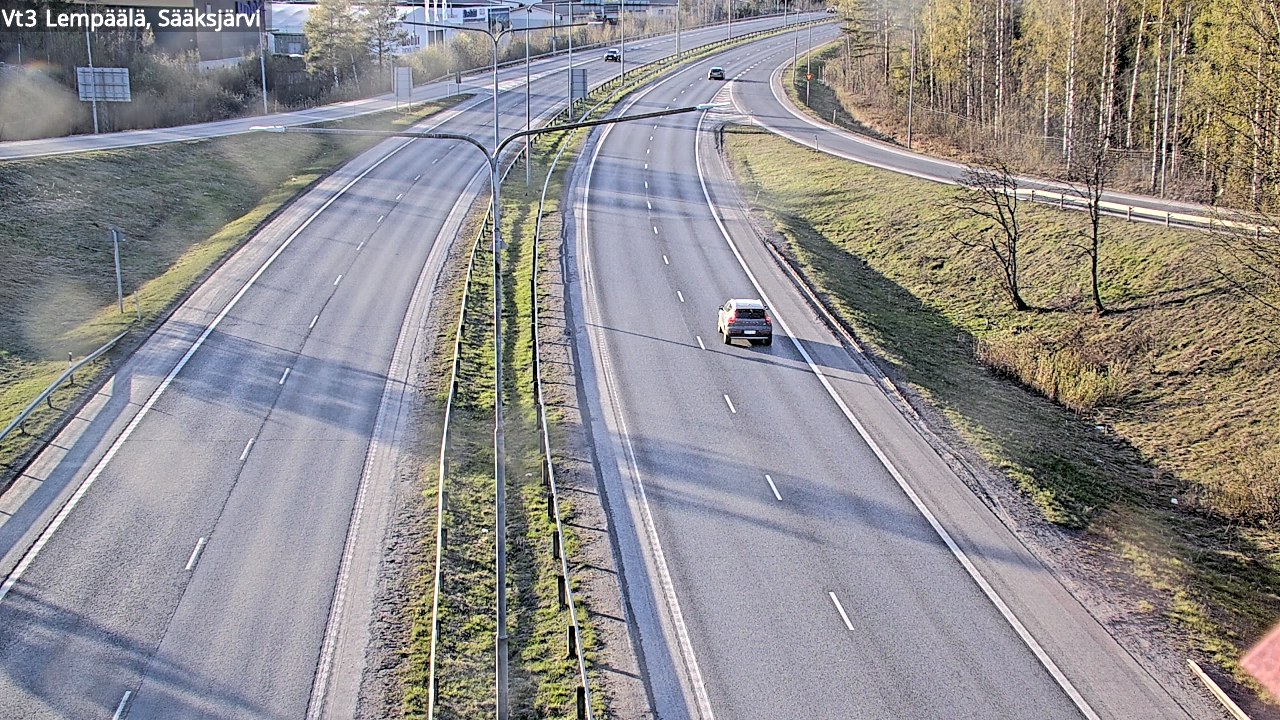 Kelikamerat Kuva Tie 3 Lempäälä, Sääksjärvi, Lempäälä, Pirkanmaa