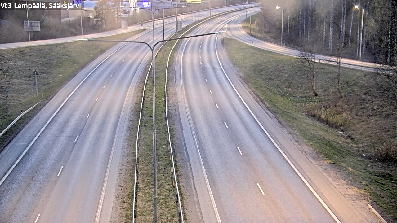 Weather Camera Image Väg 3 Lembois, Sääksjärvi, Lempäälä, Pirkanmaa