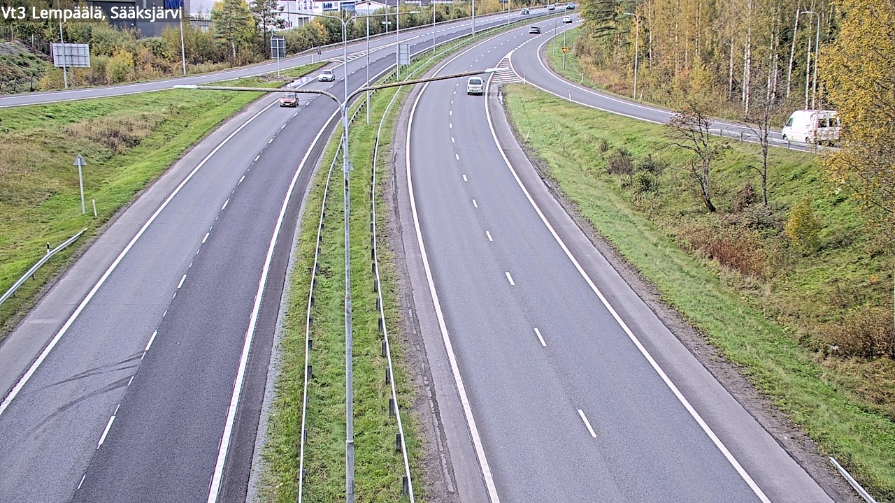 Kelikamerat Kuva Tie 3 Lempäälä, Sääksjärvi, Lempäälä, Pirkanmaa