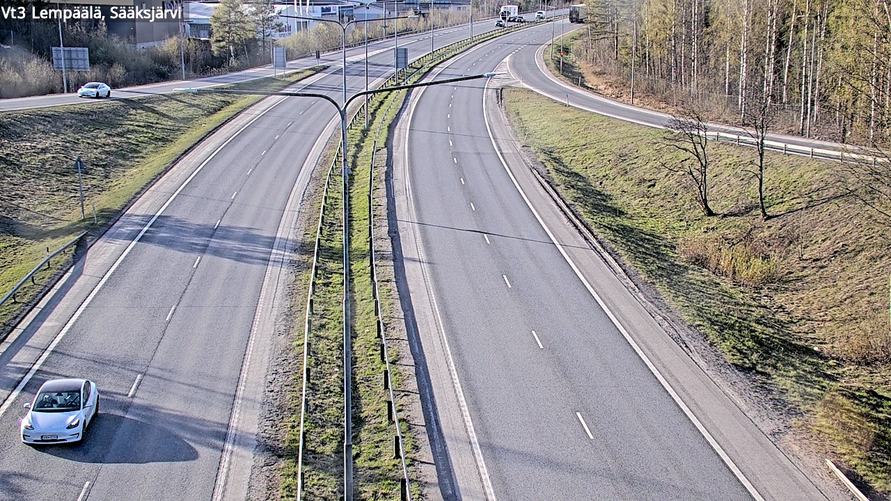 Kelikamerat Kuva Tie 3 Lempäälä, Sääksjärvi, Lempäälä, Pirkanmaa