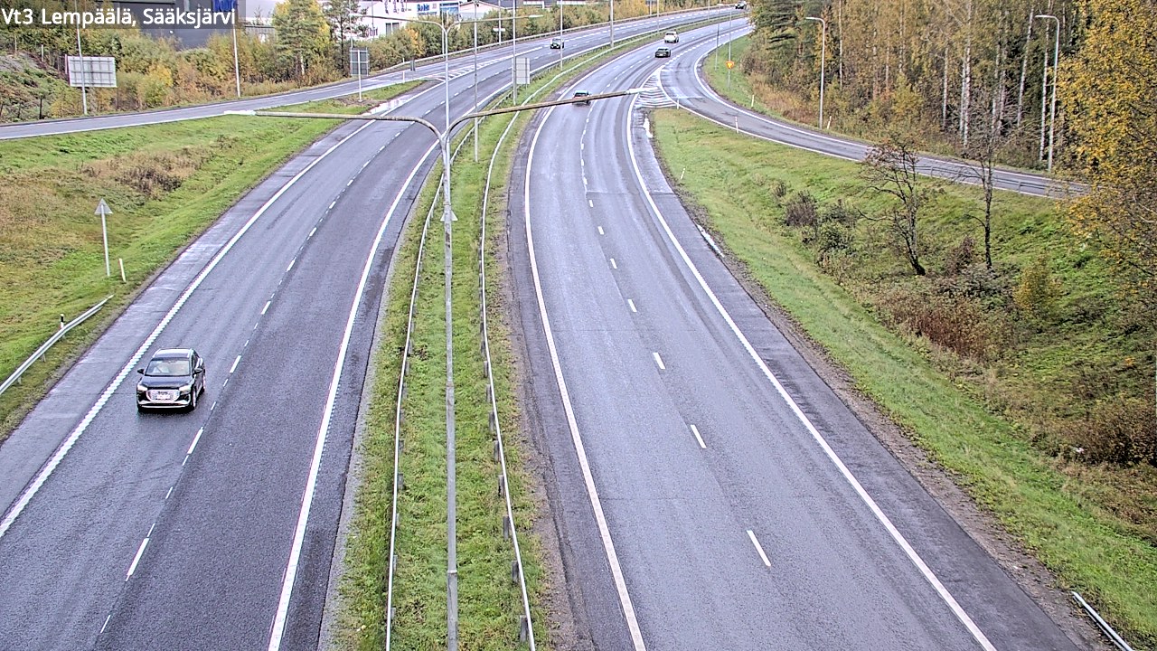 Weather Camera Image Road 3 Lempäälä, Sääksjärvi, Lempäälä, Pirkanmaa