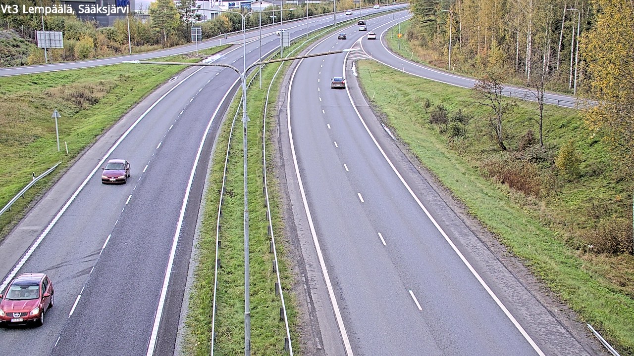 Kelikamerat Kuva Tie 3 Lempäälä, Sääksjärvi, Lempäälä, Pirkanmaa