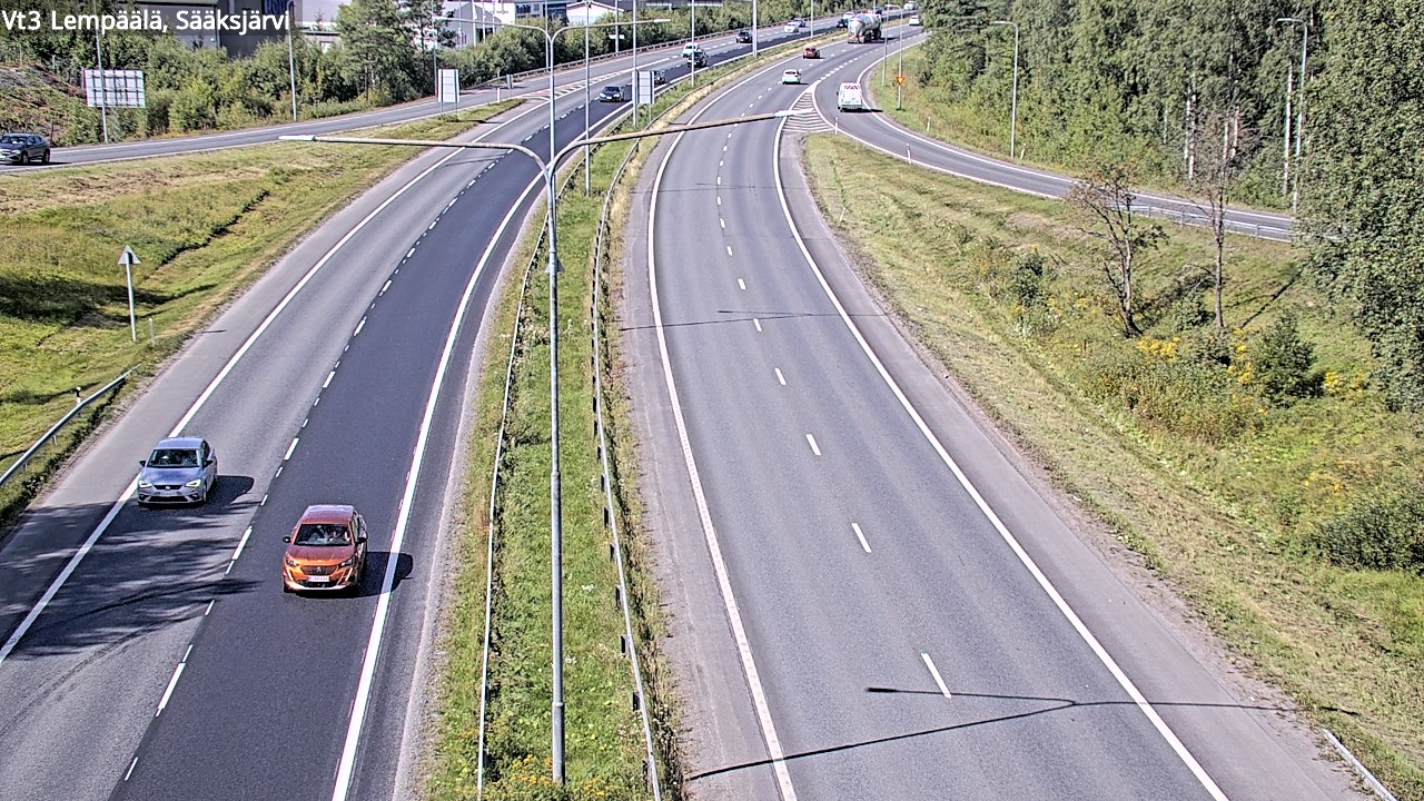 Kelikamerat Kuva Tie 3 Lempäälä, Sääksjärvi, Lempäälä, Pirkanmaa