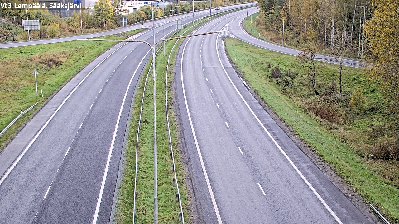 Weather Camera Image Road 3 Lempäälä, Sääksjärvi, Lempäälä, Pirkanmaa