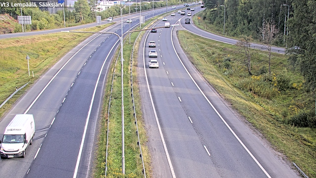 Kelikamerat Kuva Tie 3 Lempäälä, Sääksjärvi, Lempäälä, Pirkanmaa