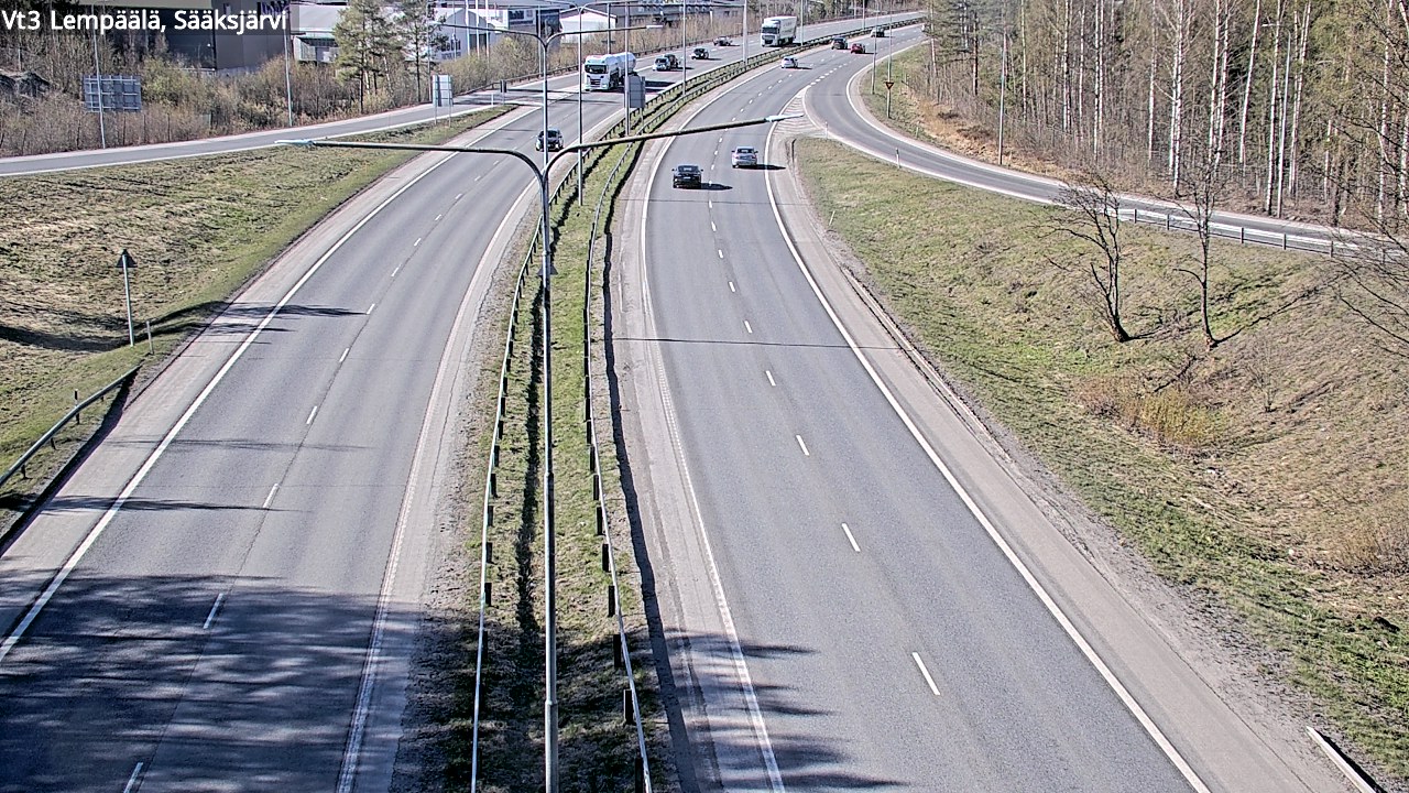 Kelikamerat Kuva Tie 3 Lempäälä, Sääksjärvi, Lempäälä, Pirkanmaa