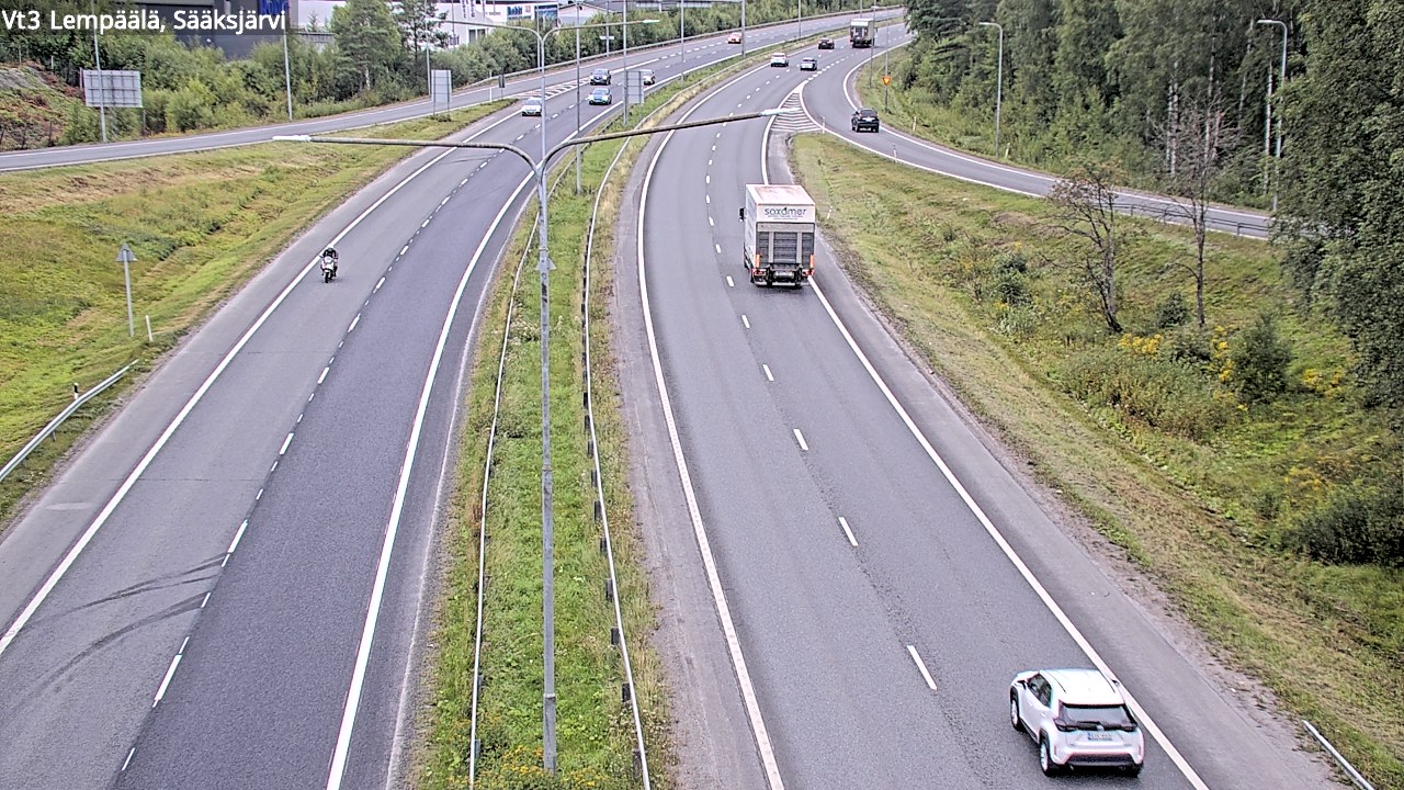 Weather Camera Image Road 3 Lempäälä, Sääksjärvi, Lempäälä, Pirkanmaa