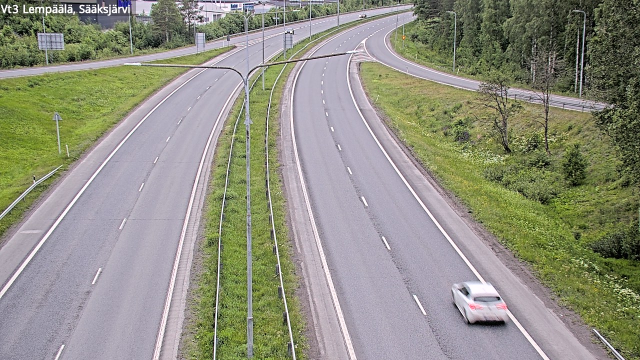 Kelikamerat Kuva Tie 3 Lempäälä, Sääksjärvi, Lempäälä, Pirkanmaa