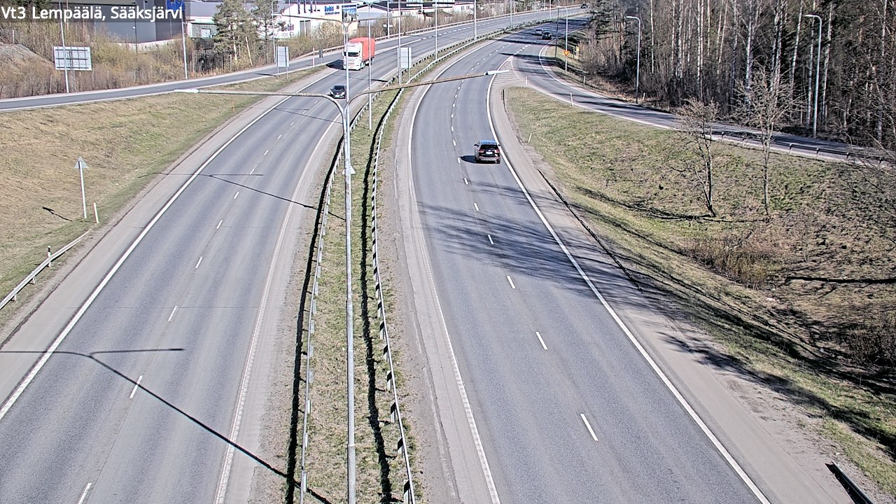 Kelikamerat Kuva Tie 3 Lempäälä, Sääksjärvi, Lempäälä, Pirkanmaa