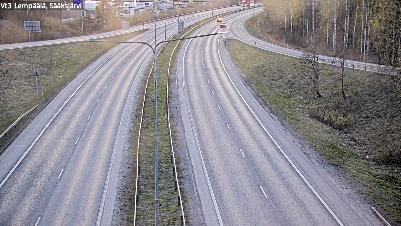 Kelikamerat Kuva Tie 3 Lempäälä, Sääksjärvi, Lempäälä, Pirkanmaa