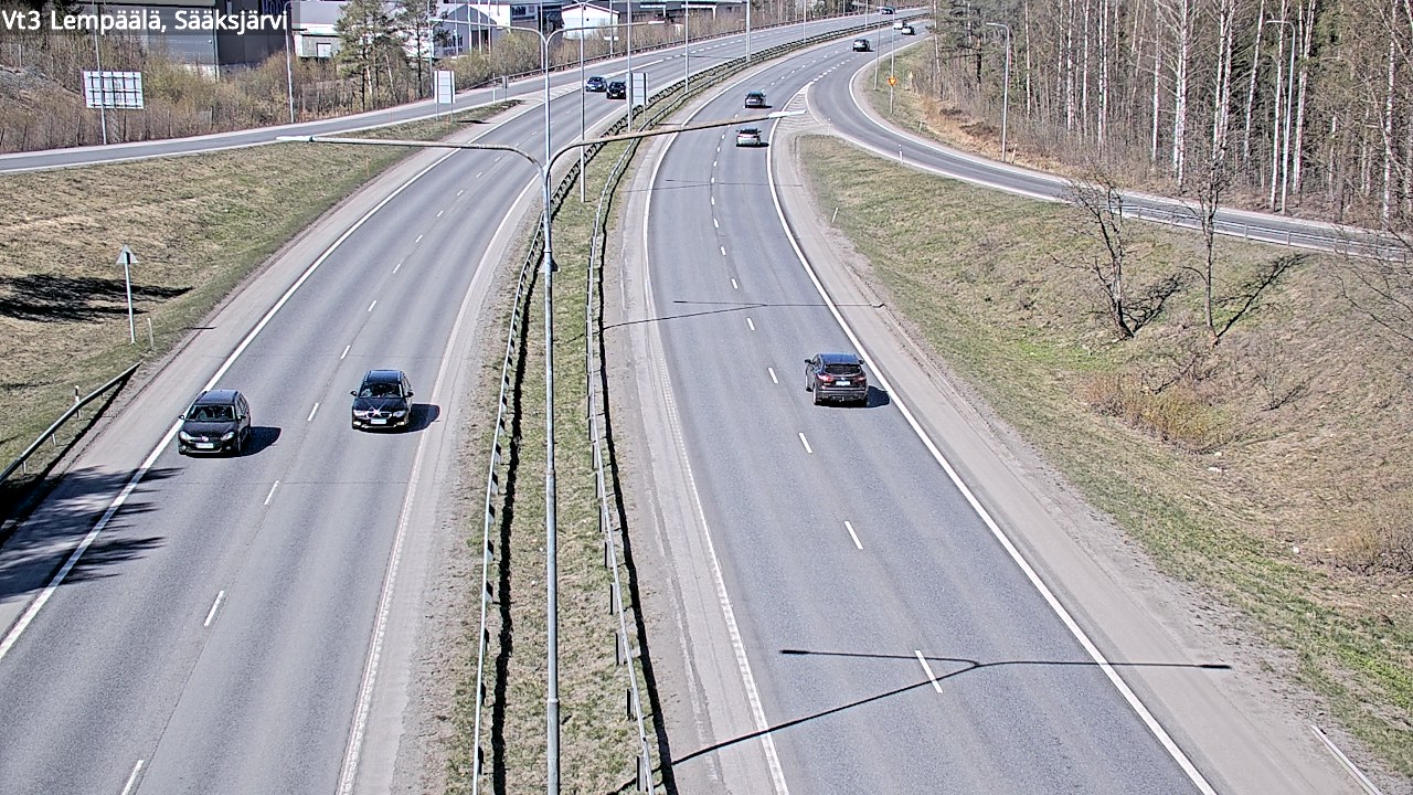 Kelikamerat Kuva Tie 3 Lempäälä, Sääksjärvi, Lempäälä, Pirkanmaa