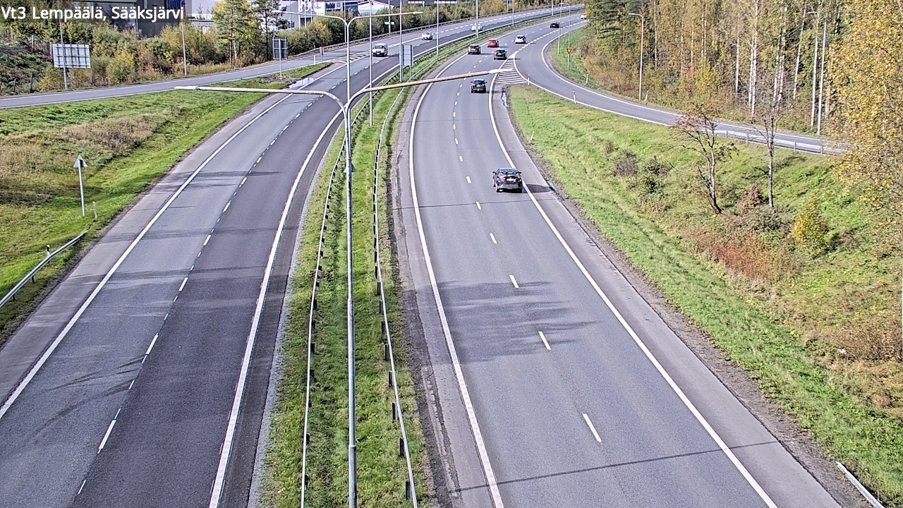 Kelikamerat Kuva Tie 3 Lempäälä, Sääksjärvi, Lempäälä, Pirkanmaa