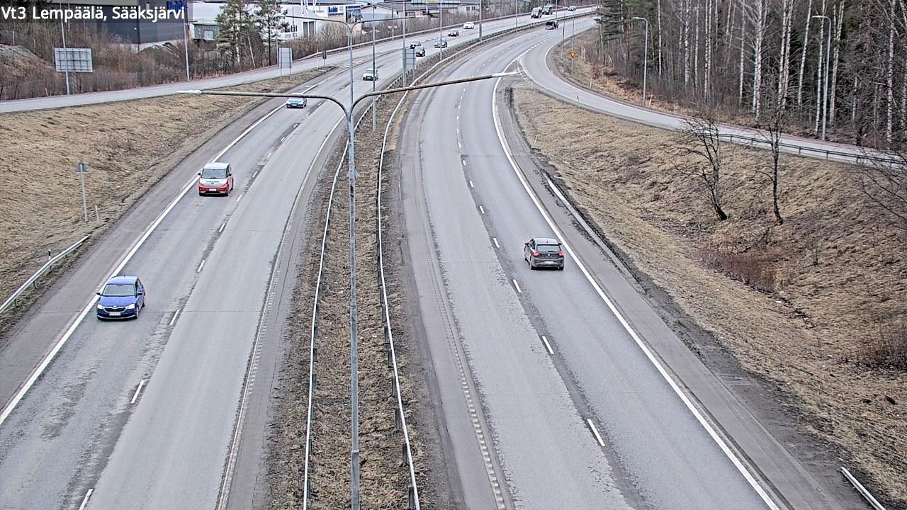 Kelikamerat Kuva Tie 3 Lempäälä, Sääksjärvi, Lempäälä, Pirkanmaa