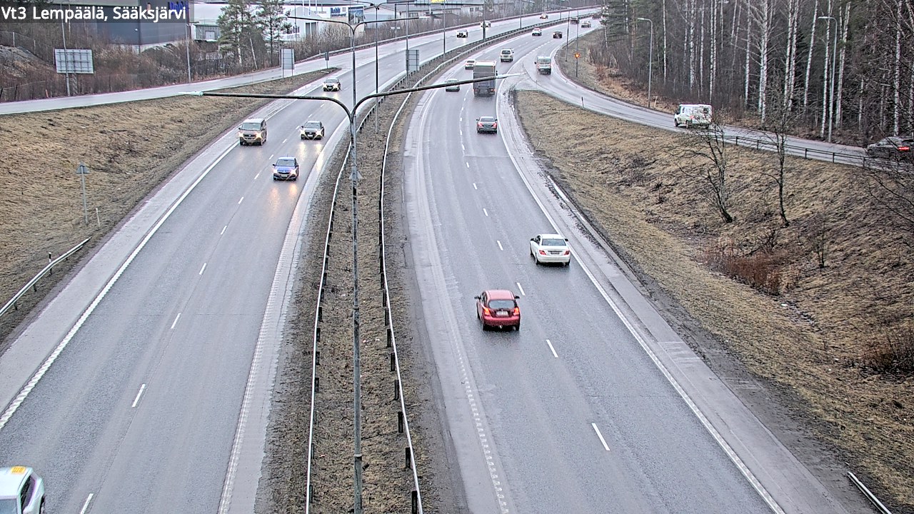 Kelikamerat Kuva Tie 3 Lempäälä, Sääksjärvi, Lempäälä, Pirkanmaa