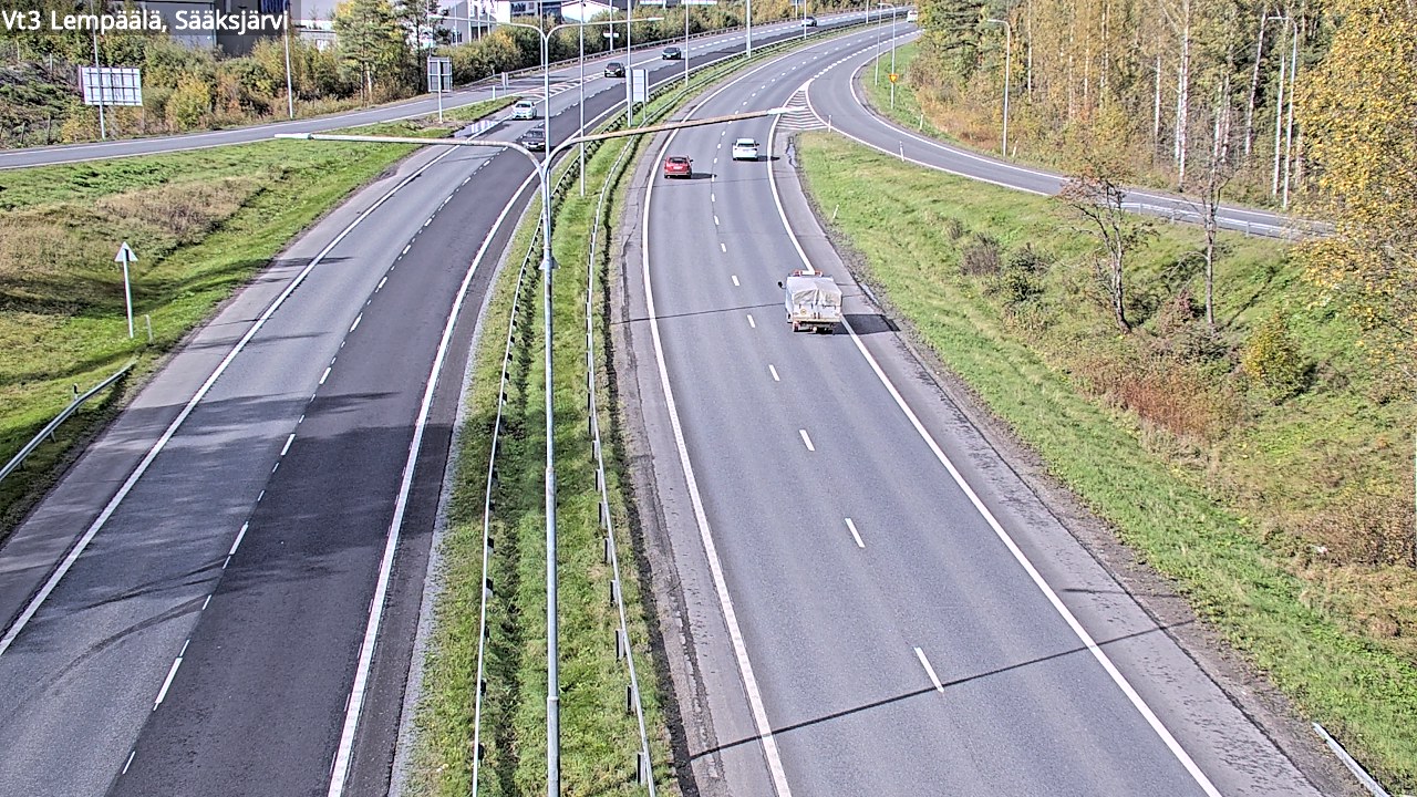 Kelikamerat Kuva Tie 3 Lempäälä, Sääksjärvi, Lempäälä, Pirkanmaa