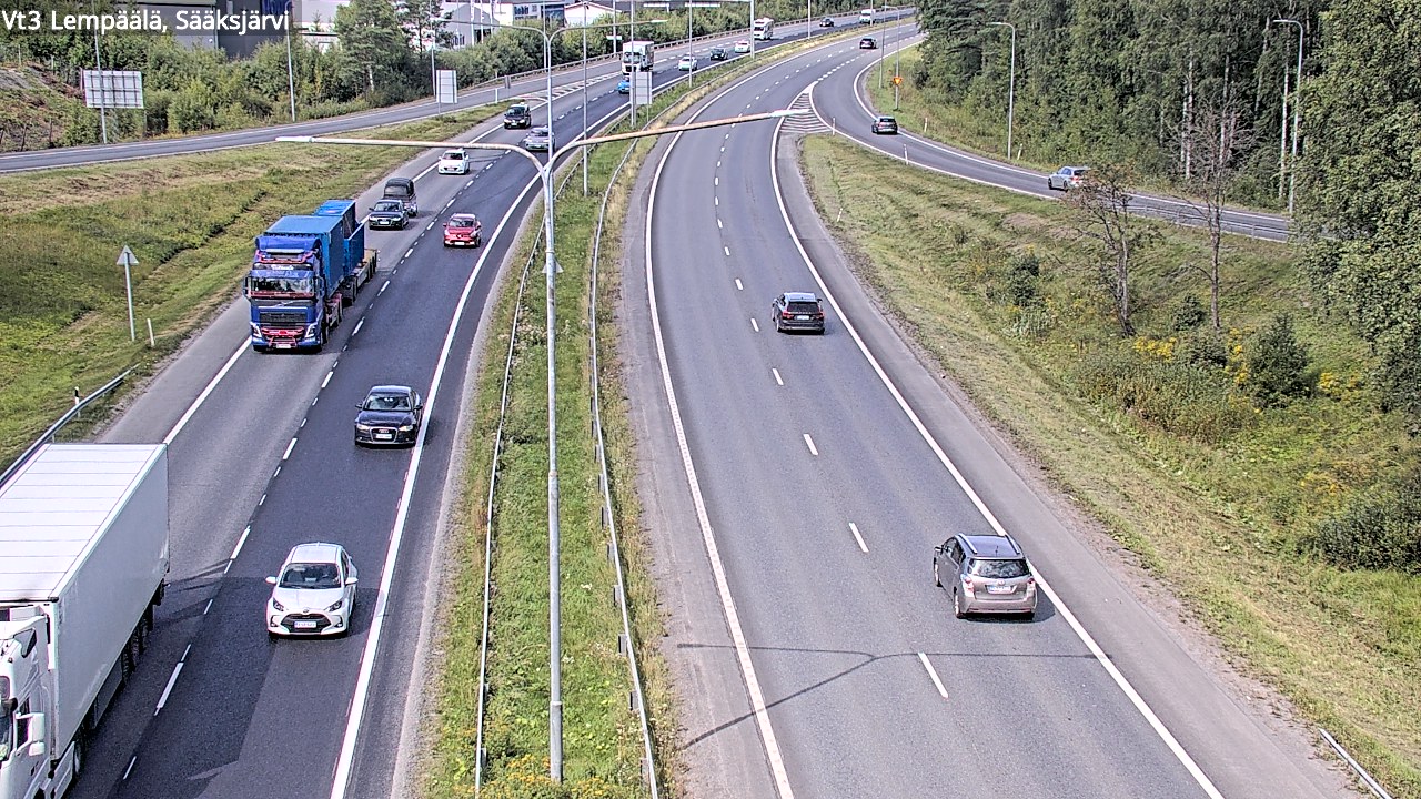 Kelikamerat Kuva Tie 3 Lempäälä, Sääksjärvi, Lempäälä, Pirkanmaa