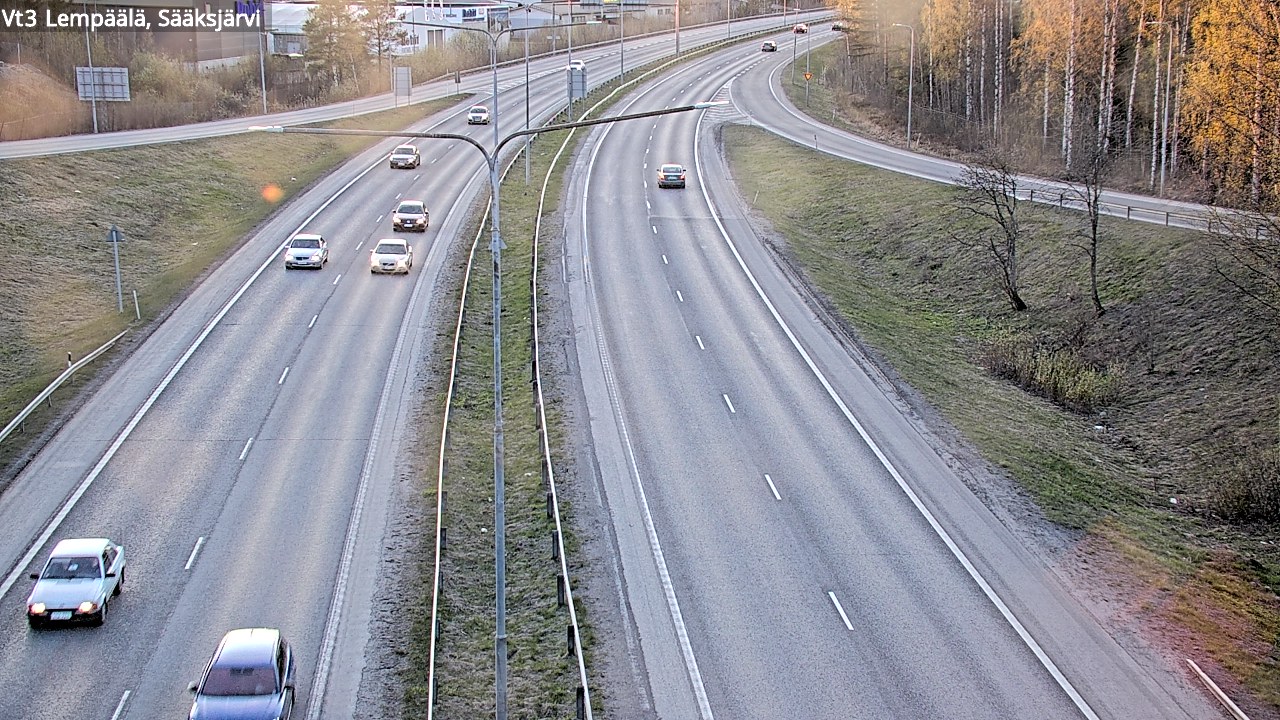 Kelikamerat Kuva Tie 3 Lempäälä, Sääksjärvi, Lempäälä, Pirkanmaa