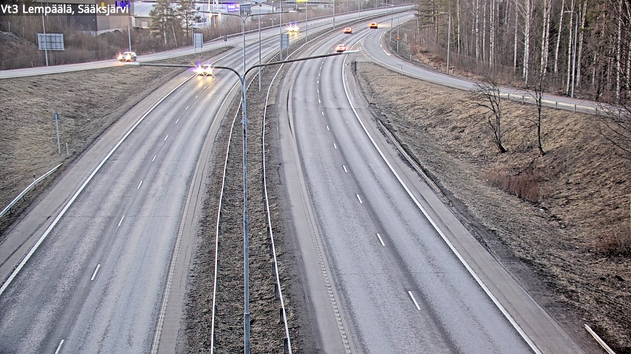 Weather Camera Image Väg 3 Lembois, Sääksjärvi, Lempäälä, Pirkanmaa
