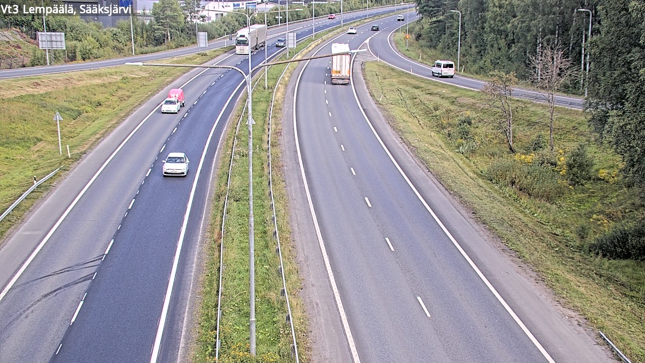 Kelikamerat Kuva Tie 3 Lempäälä, Sääksjärvi, Lempäälä, Pirkanmaa