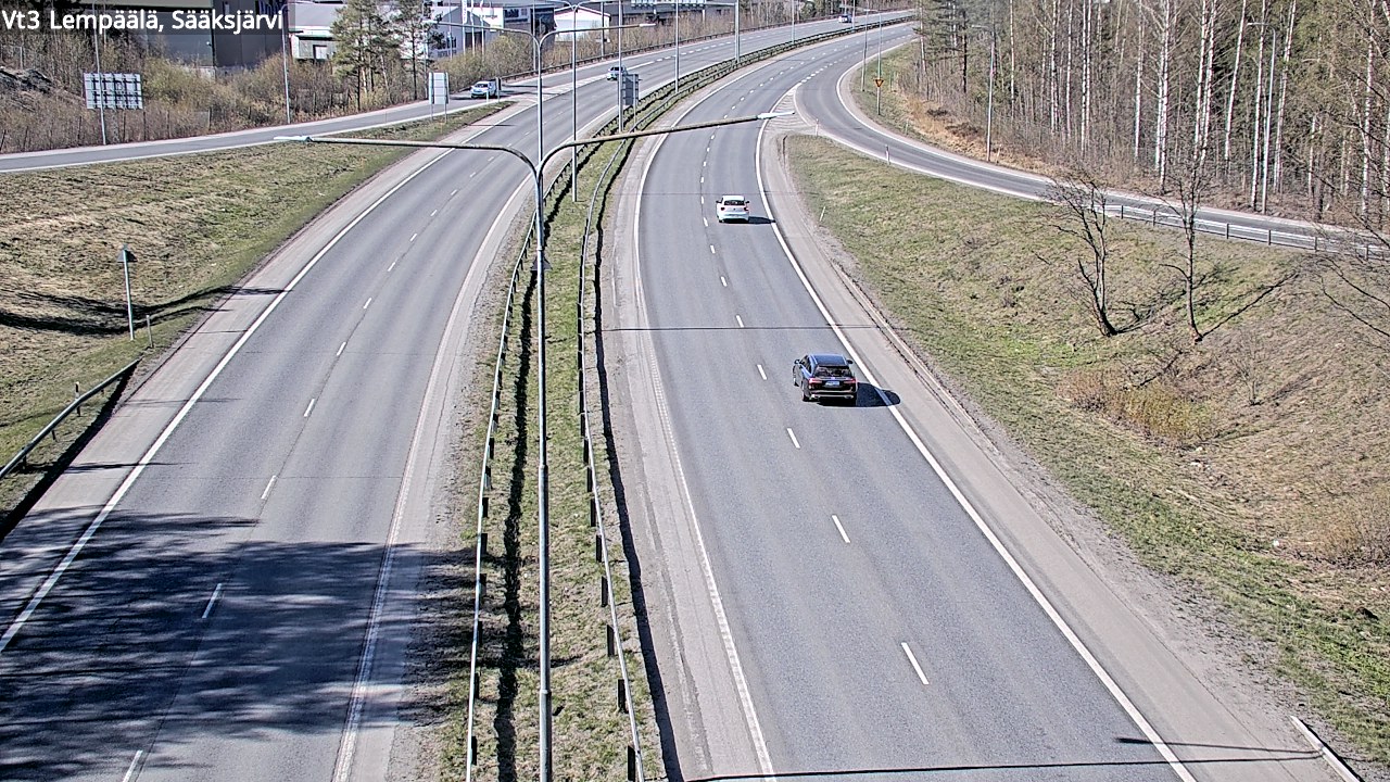 Kelikamerat Kuva Tie 3 Lempäälä, Sääksjärvi, Lempäälä, Pirkanmaa