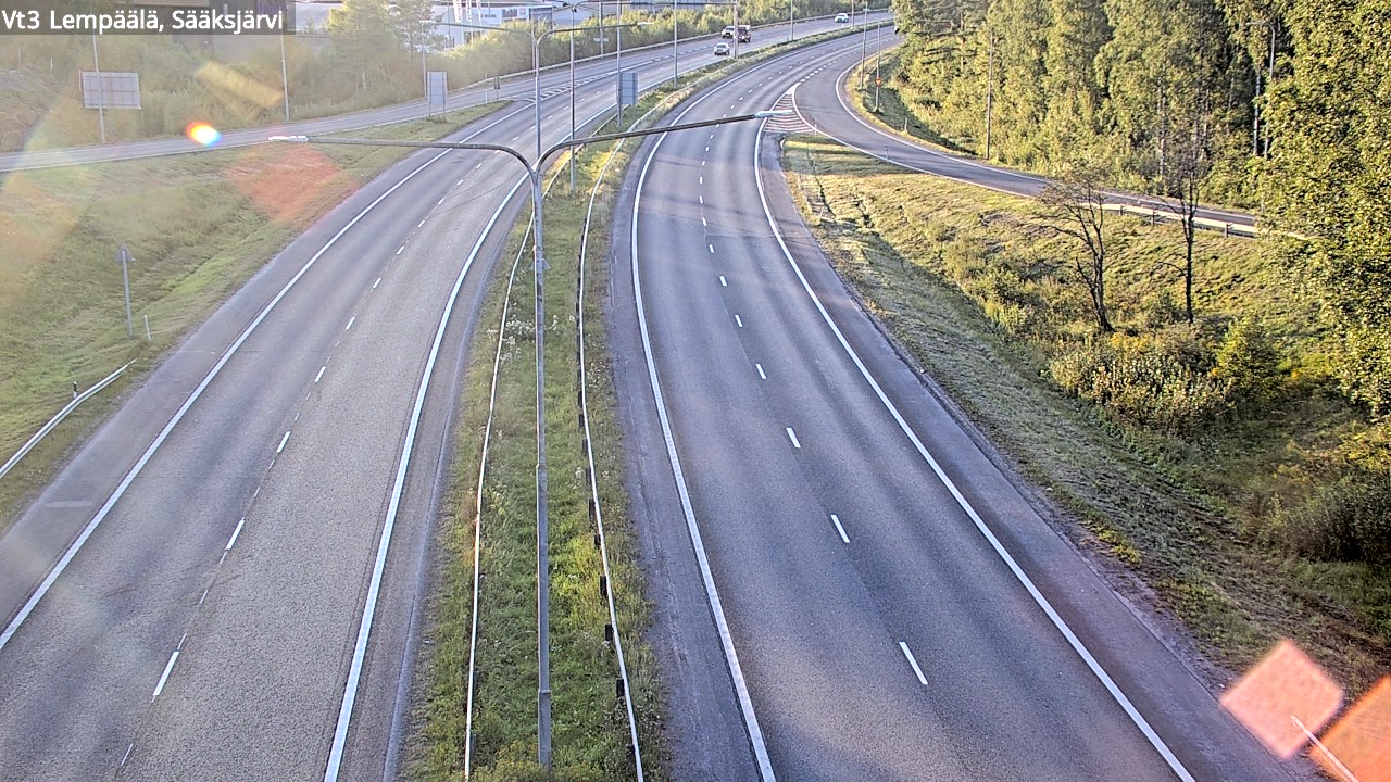 Kelikamerat Kuva Tie 3 Lempäälä, Sääksjärvi, Lempäälä, Pirkanmaa