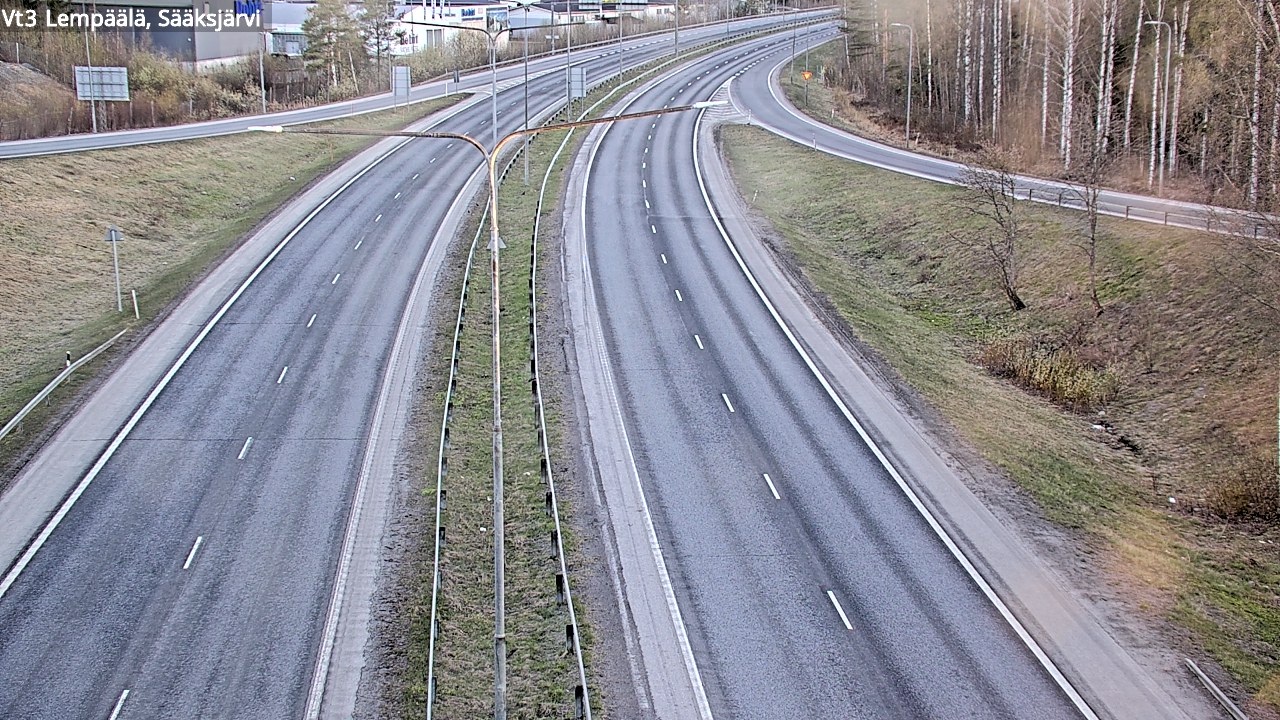 Kelikamerat Kuva Tie 3 Lempäälä, Sääksjärvi, Lempäälä, Pirkanmaa