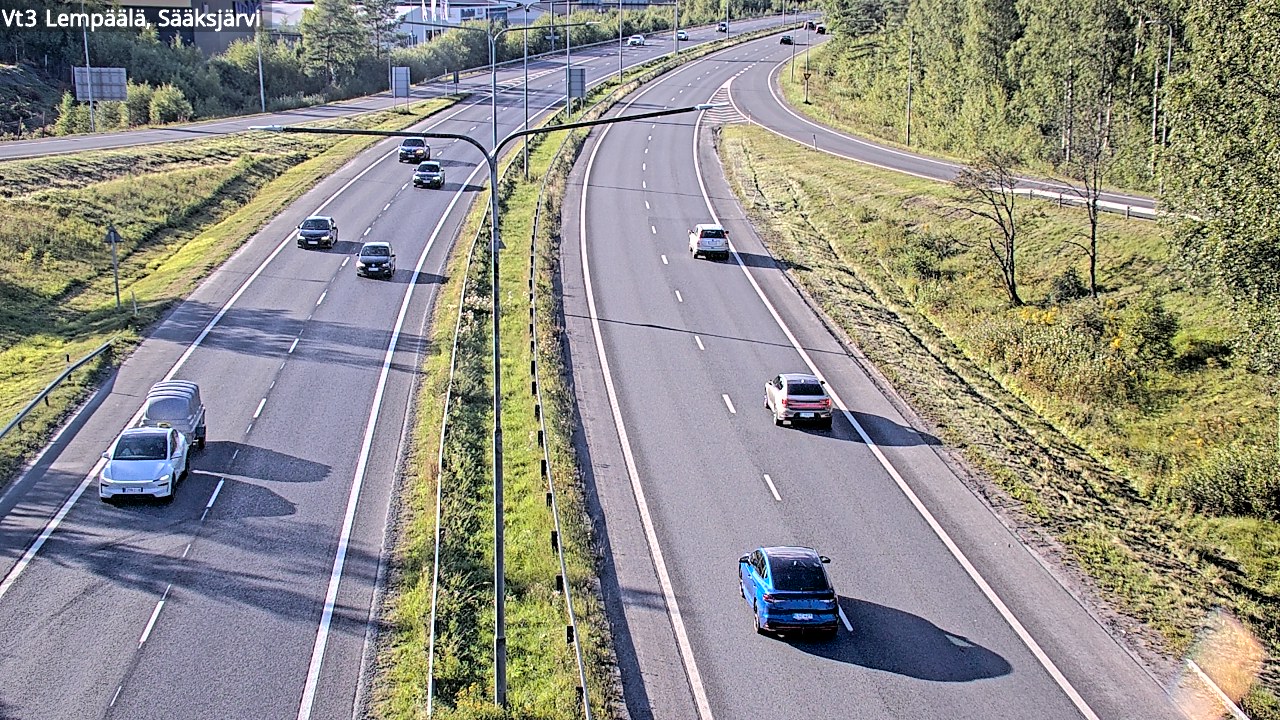 Kelikamerat Kuva Tie 3 Lempäälä, Sääksjärvi, Lempäälä, Pirkanmaa