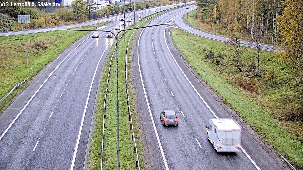 Kelikamerat Kuva Tie 3 Lempäälä, Sääksjärvi, Lempäälä, Pirkanmaa