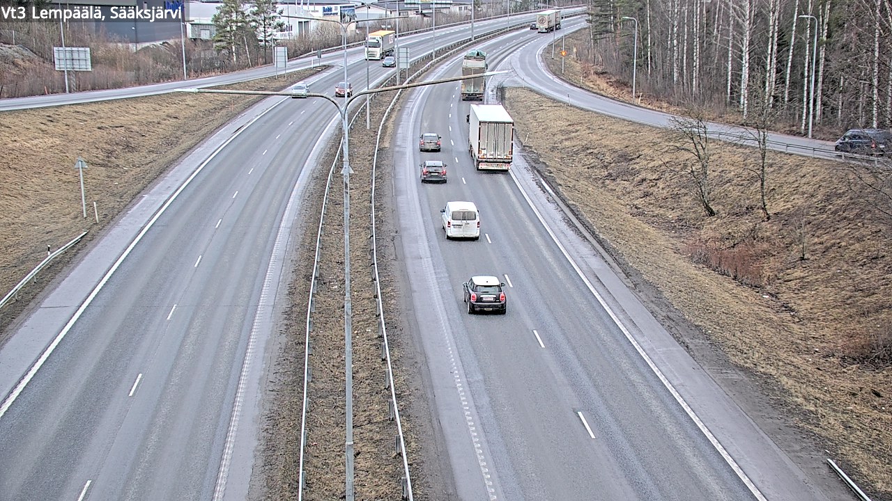 Kelikamerat Kuva Tie 3 Lempäälä, Sääksjärvi, Lempäälä, Pirkanmaa
