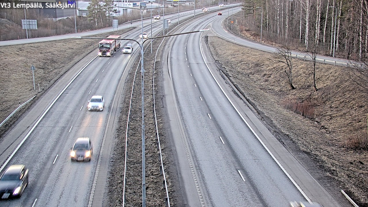 Weather Camera Image Väg 3 Lembois, Sääksjärvi, Lempäälä, Pirkanmaa