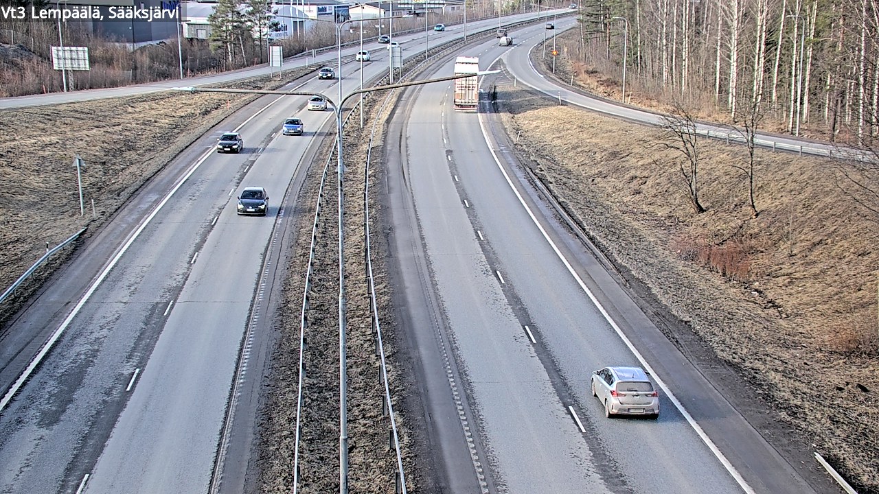 Weather Camera Image Väg 3 Lembois, Sääksjärvi, Lempäälä, Pirkanmaa
