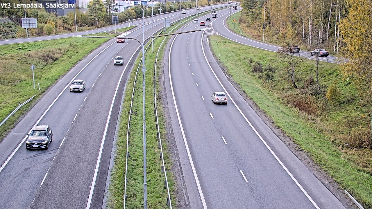 Kelikamerat Kuva Tie 3 Lempäälä, Sääksjärvi, Lempäälä, Pirkanmaa