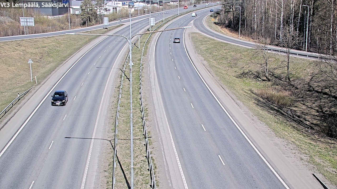 Kelikamerat Kuva Tie 3 Lempäälä, Sääksjärvi, Lempäälä, Pirkanmaa