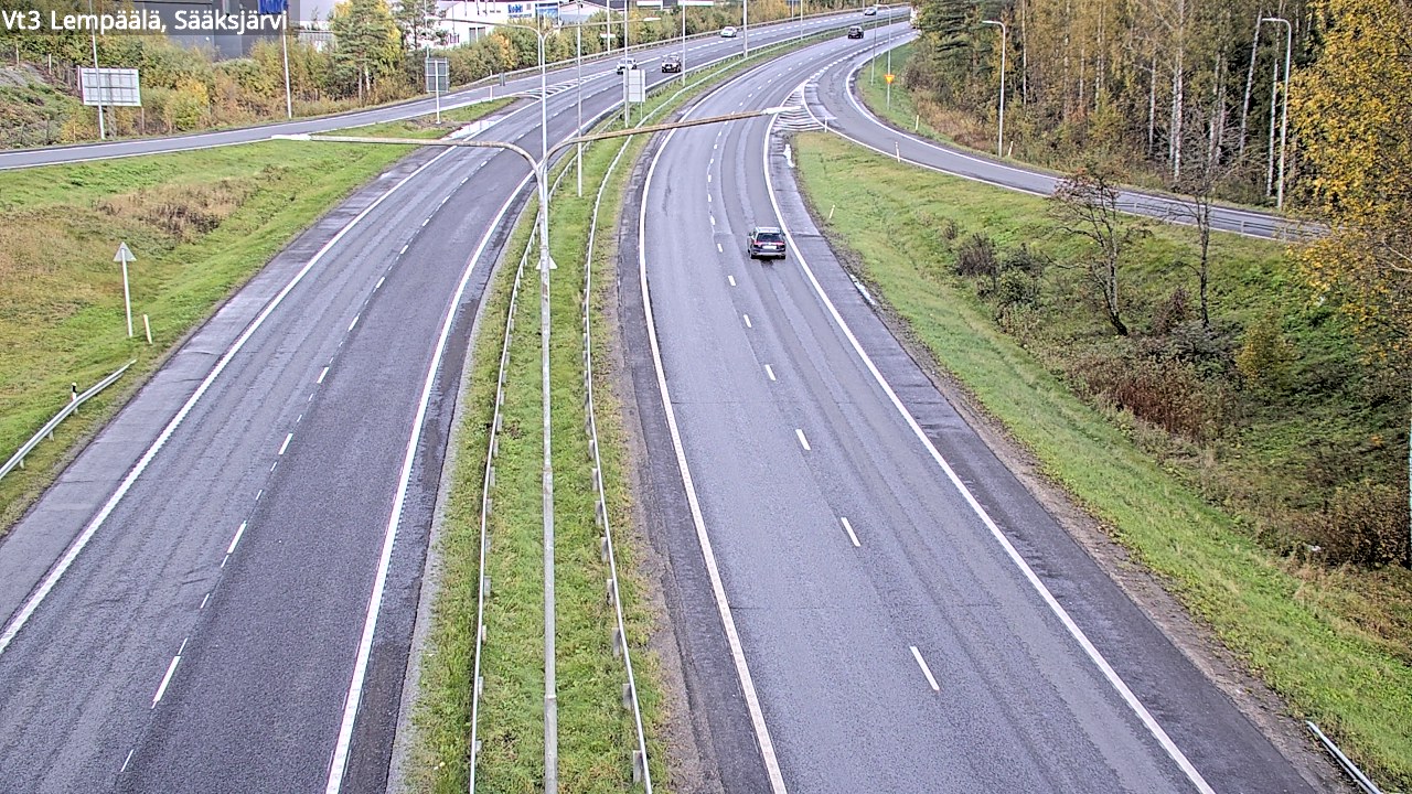 Weather Camera Image Road 3 Lempäälä, Sääksjärvi, Lempäälä, Pirkanmaa