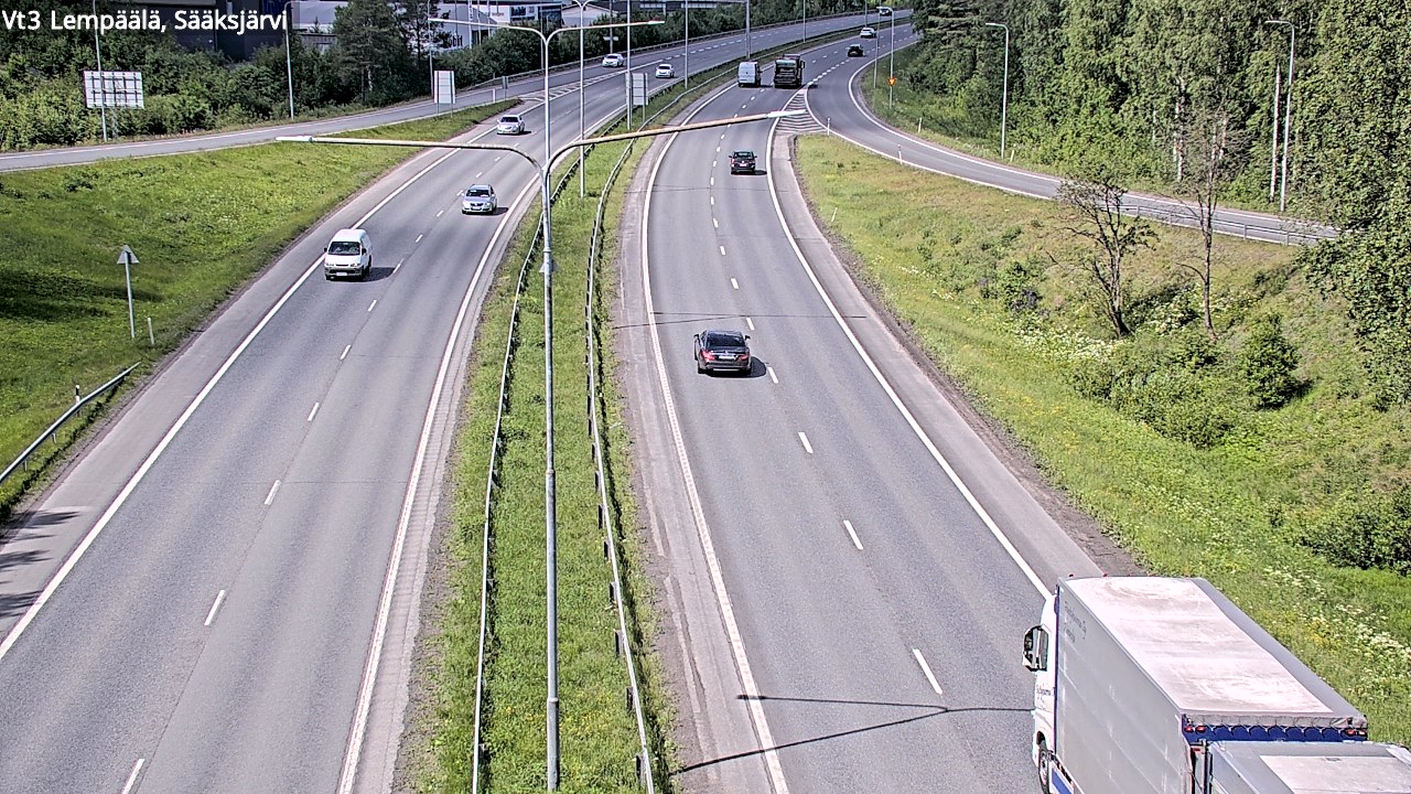Kelikamerat Kuva Tie 3 Lempäälä, Sääksjärvi, Lempäälä, Pirkanmaa