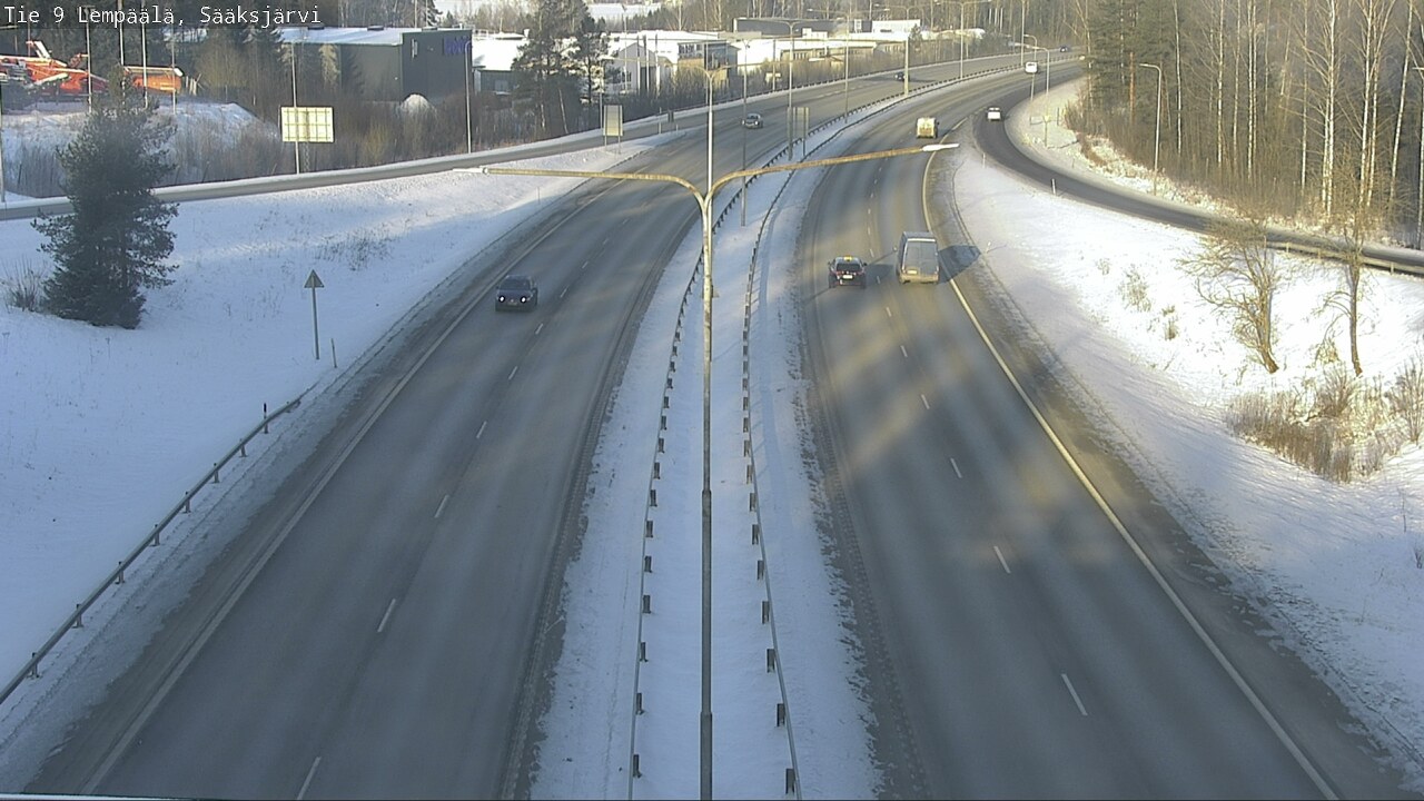 Weather Camera Image Road 3 Lempäälä, Sääksjärvi, Lempäälä, Pirkanmaa
