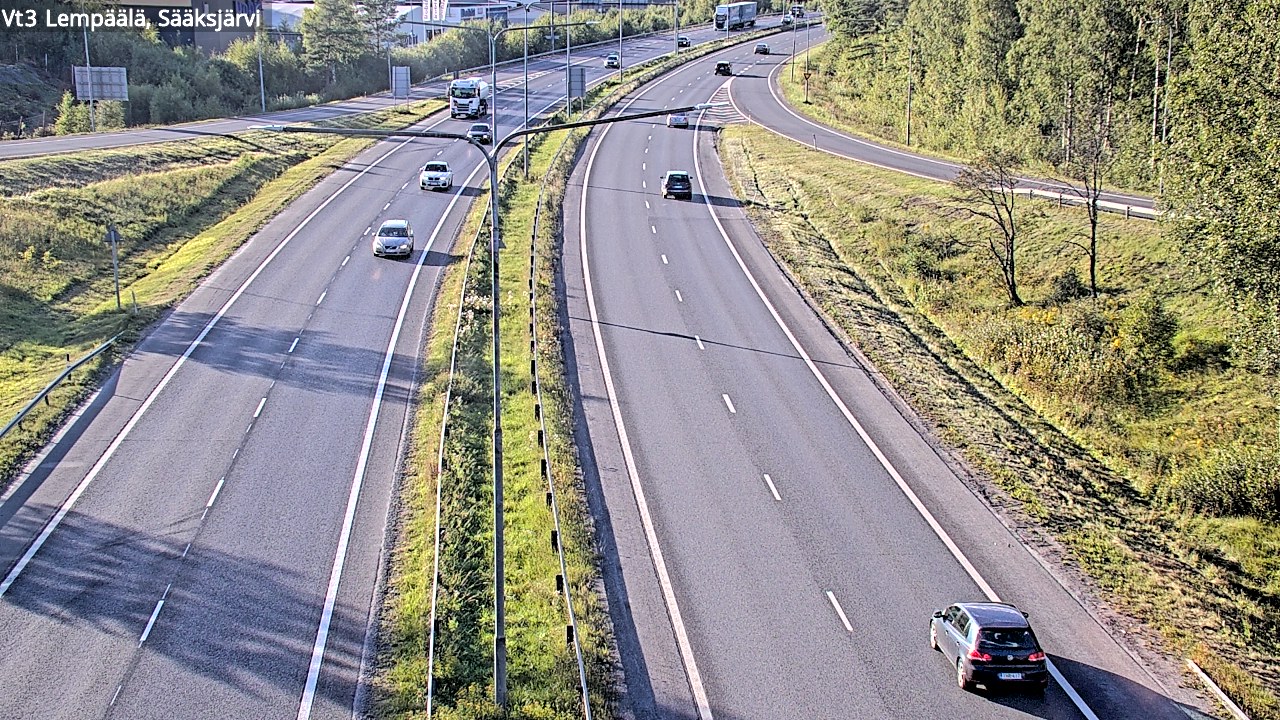 Kelikamerat Kuva Tie 3 Lempäälä, Sääksjärvi, Lempäälä, Pirkanmaa