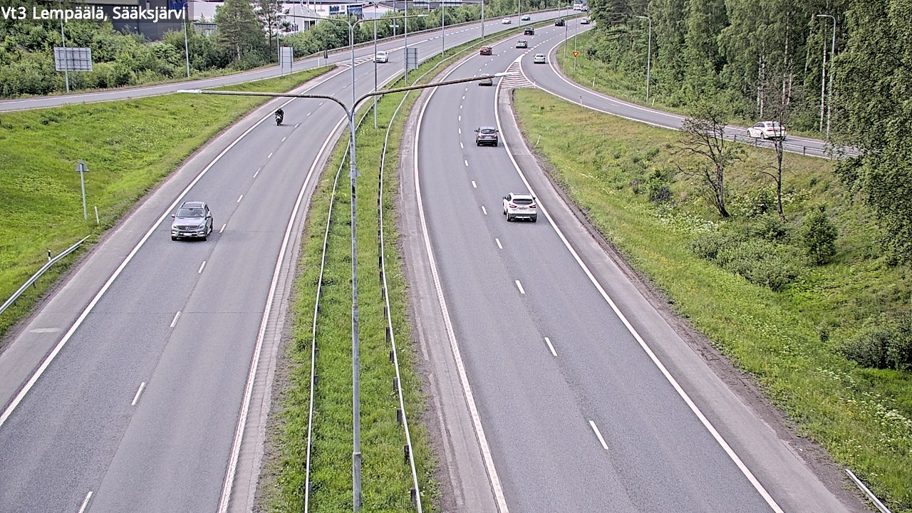 Kelikamerat Kuva Tie 3 Lempäälä, Sääksjärvi, Lempäälä, Pirkanmaa