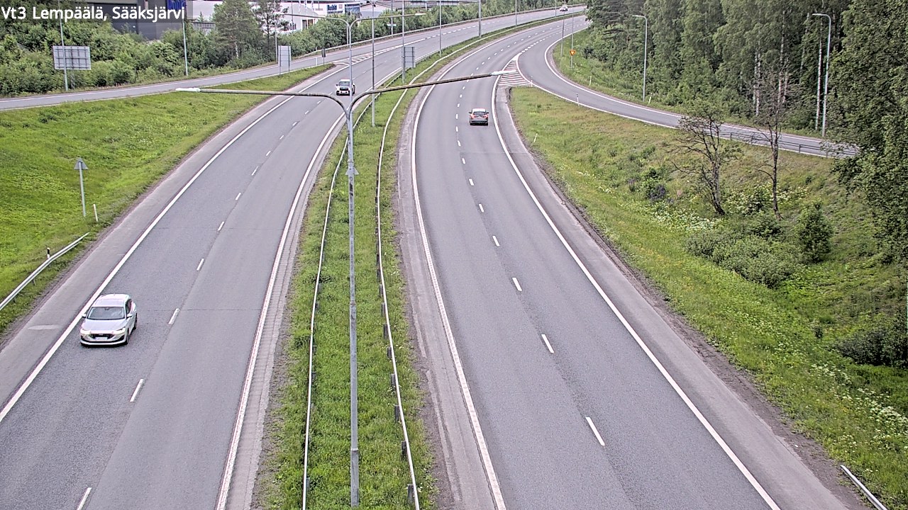 Kelikamerat Kuva Tie 3 Lempäälä, Sääksjärvi, Lempäälä, Pirkanmaa