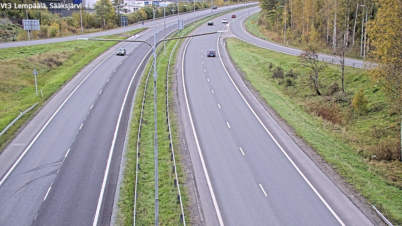 Kelikamerat Kuva Tie 3 Lempäälä, Sääksjärvi, Lempäälä, Pirkanmaa