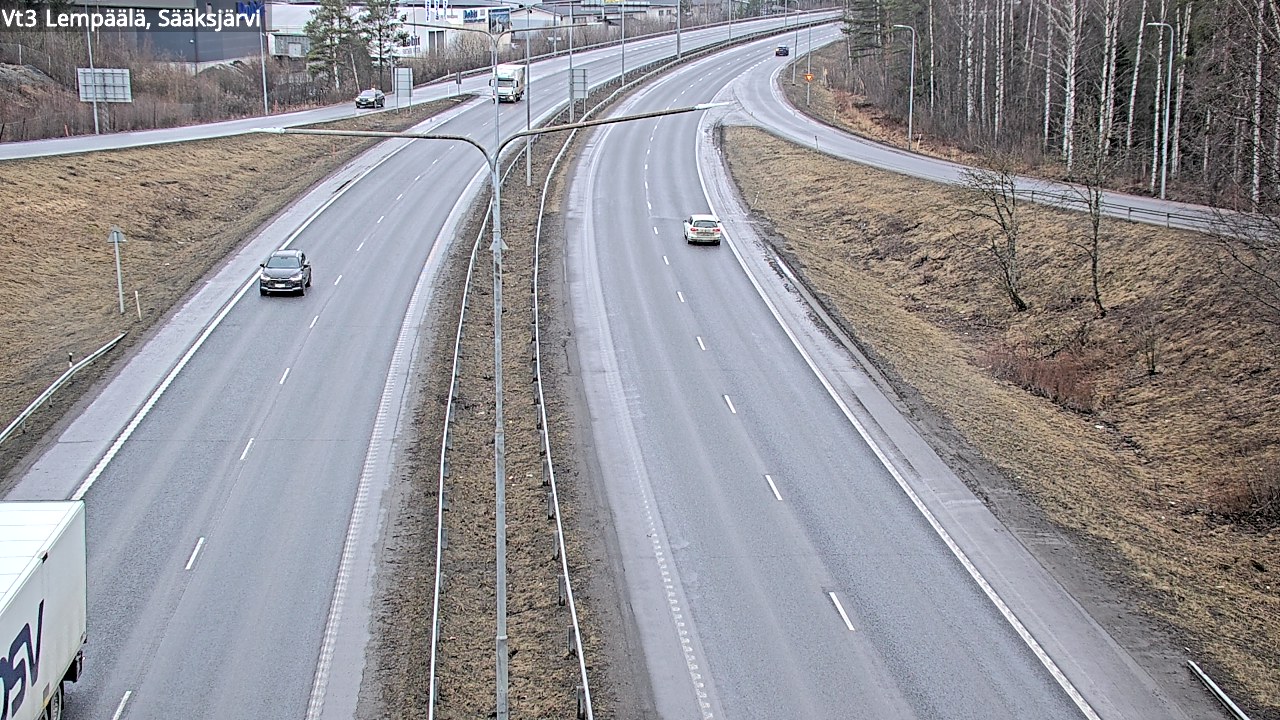 Kelikamerat Kuva Tie 3 Lempäälä, Sääksjärvi, Lempäälä, Pirkanmaa